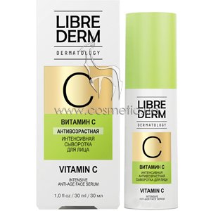 ����������� �������������� ��������� ��� ���� � ��������� � Librederm Dermatology Vitamin C Intensive Anti-Age Face Serum
