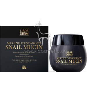 �������������� ����� ��� ���� � ������� ������ Librederm Snail Mucin Regenerating Mask