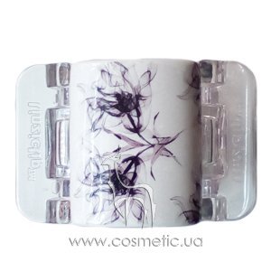 �������-���� Linziclip Midi White with Flowers