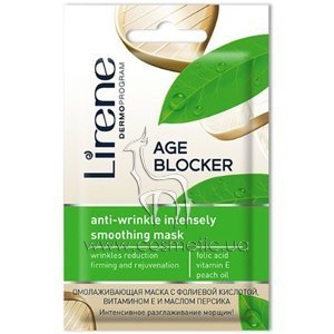 ������������� ����� c �������� ��������, ��������� � � ������ ������� Lirene Age Blocker Anti-Wrinkle Intensely Smoothing Mask
