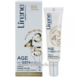����������� �����-��������� Lirene Age re-GENeration Algae Mask-Serum 50+, 60+, 70+