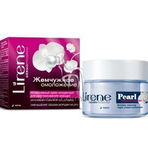 ����������� ����-���������� ��� ������������� ������ ���������� ���������� Lirene Pearl Rejuvenation Wrinkle Reducing Night Cream-Concentrate