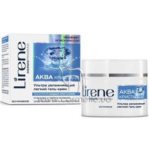 ������-����������� ������ ����-���� ����� �������� Lirene Aqua Cristal Intensively Moisturising Cream