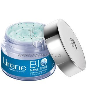 ���������� ����������� ����-���� ��� ������ � ��������������� ���� Lirene Bio Hydration Mattifying & Moisturizing Day & Night Cream-Mousse