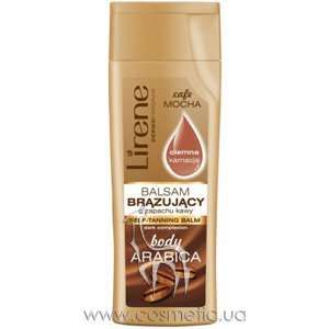 �������-��������� ��� ���� ������ ��� ������ ���� Lirene Cafe Mocha Self-tanning Balm Dark Complexion Body Arabica