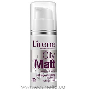 ���������-�������������� ������ Lirene City Matt Matting-Smoothing Foundation