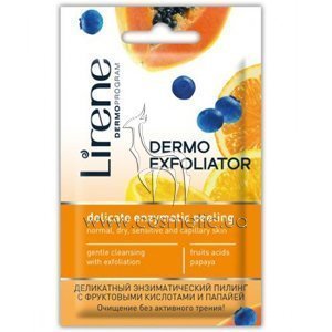 ���������� �������� ������ � ���������� ��������� � ������� Lirene Masks Dermo Exfoliator Delaicate Enzymatic Peeling