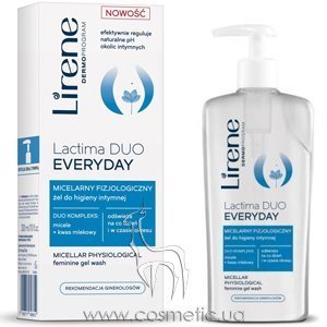 ��������������� ���������� ���� ��� �������� ������� Lirene Lactima Duo Everyday Micellar Physiological Feminine Gel Wash