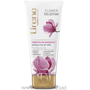��������� ���� ��� ���� ������������� ��������� Lirene Flower Collection Pearl Body Mousse
