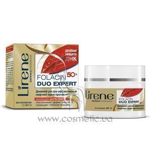 ������� ������-����������� �������-���� ��� ���� ������ ������ Lirene Folacin 50+ Duo Expert Day Cream SPF 10
