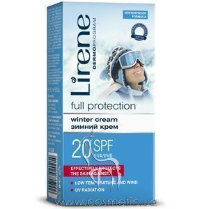 ������ �������� ���� ��� ���� Lirene Full Protection Winter Cream SPF 20