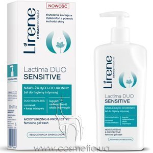 ���� ��� �������� ������� ����������� � ������ Lirene Lactima Dou Sensitive Moisturizing And Protective Feminine Gel Wash