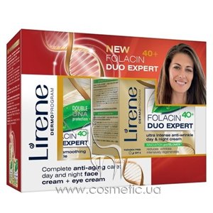 ����� ��� ����� �� ����� Lirene Set Folacin Duo Expert 40+ SPF 6