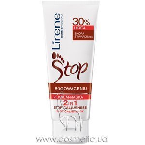 ����-����� ��� ��� 2 � 1 ����� ����������� Lirene Stop Callusness Foot Cream-Mask 2 in 1
