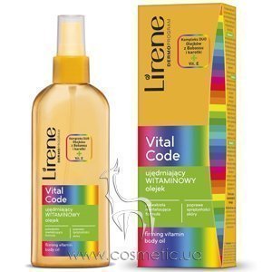 ����������� ������� ��� ���� � ������ ������� Lirene Vtal Code Firming Vitamin Body Oil Babassu