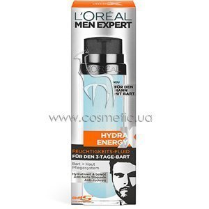����������� ���� ��� ��������� ������ L'Oreal Paris Men Expert Hydra Energy Fluid fur den 3-Tage-Bart