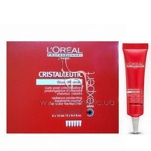 �������� ��� ������������ ������ ���������� ����� L'Oreal Professionnel Cristalceutic GlucoMineral Radiance-Protecting Treatment Course