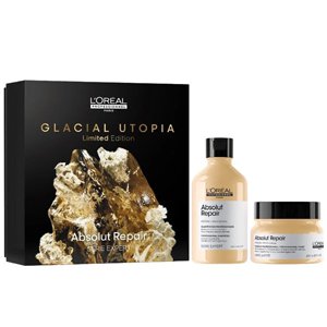 ����� ������� ��� �������������� ������������ ����� (������� + �����) L'Oreal Professionnel Glacial Utopia Absolut Repair Kit