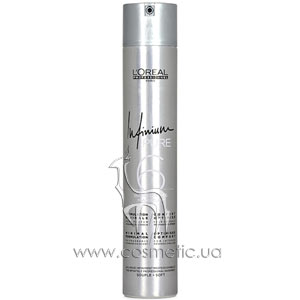 ��� ��� ����� ������ �������� ��� ������ L'Oreal Professionnel Infinium Pure Souple Soft Hairspray