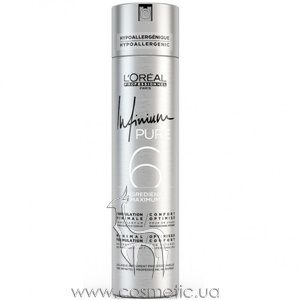 ��� ��� ����� ������� �������� ��� ������ L'Oreal Professionnel Infinium Pure Strong Spray