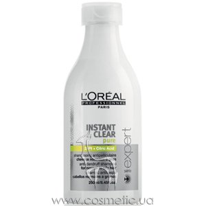 ������� �� ������� ��� ���������� � ������ ����� L'Oreal Professionnel Instant Clear Pure Anti-Dandruff Shampoo