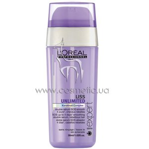 ����������� �������������� ��������� L'Oreal Professionnel Liss Unlimited SOS Smoothing Double Serum