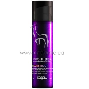 ����������������� ��������� ��� ����� ������������ ����� L'Oreal Professionnel Pro Fiber Reconstruct Restructuring Leave-In Cream In Serum
