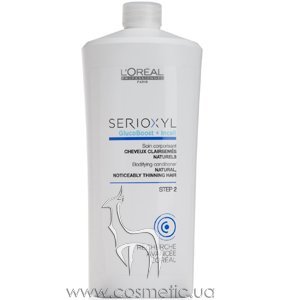 ����������� ��� ����������� ������ ����� L'Oreal Professionnel Serioxyl Bodifying Conditioner Natural Noticeably Thinning Hair Step 2