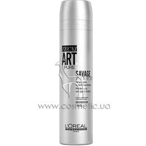 ����� ����� � �������� �������� ��� �������� ������ L'Oreal Professionnel Pure Tecni.Art Savage Panache Dry Touch Powder Spray