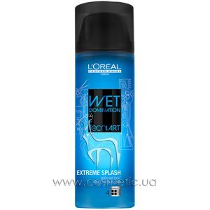 Желе для создания эффекта мокрых волос L'Oreal Professionnel Tecni.Art Wet Domination Extreme Splash