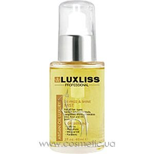 �����-����� � ��������� ������ Luxliss Argan Oil De-Frizz & Shine Mist