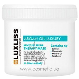 ����������� ����������������� ����� Luxliss Argan Oil Luxury Moisture Repair Therapy Mask