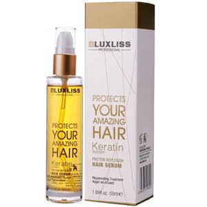 Восстанавливающая сыворотка для волос с кератином Luxliss Keratin Protein Repairing Hair Serum