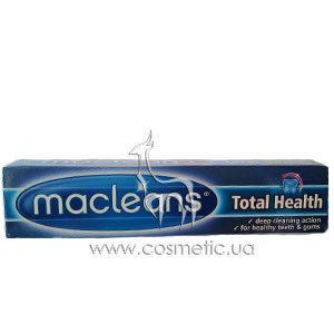 ������ ����� ������������ �������� Macleans Total Health Toothpaste