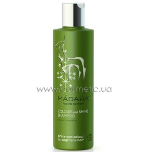������� ��� ���������� � ��������� ������������ ����� Madara Cosmetics Colour & Shine Shampoo