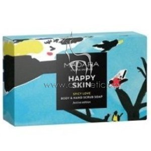 ���� � �������� ������ ��� ���� � ��� Madara Cosmetics Happy Skin Spicy Love Body & Hand Scrub Soap
