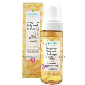 ��� ��� ���� � ������� ��� ����� ����������� ���������� Mambino Organics Happy Time Body Wash And Shampoo