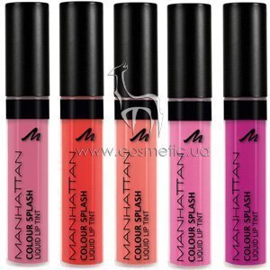 ����� ��� ��� Manhattan Colour Splash Liquid Lip Tint