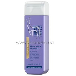 ������� ��� ��������� ������ �������� ����� Marlies Moller Silver Shine Shampoo