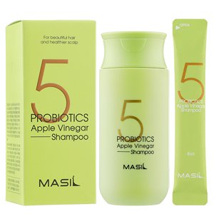 ������� ��� ����� �� ������� � �������� ������� Masil 5 Probiotics Apple Vinegar Shampoo