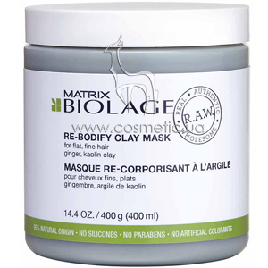 ����� ��� ������ ����� Matrix Biolage RAW Re-Bodify Clay Mask