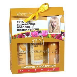 ����� ��� �������������� ����� Matrix Total Results Blonde Care Set