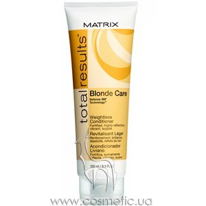 ����������� ��� ���������� ������� ����� Matrix Total Results Blonde Care Weightless Conditioner
