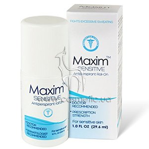 ���������� ������� ��� �������������� ���� Maxim Sensitive Anti-Perspirant 10.8%