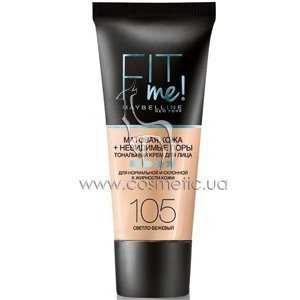 ��������� ���� Maybelline New York Fit Me! Matte Poreless Foundation