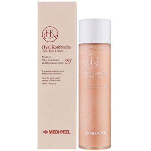 ����� ��� ��������� ������������ ���� ���� � �������� � ������������ �������� Medi-Peel Hyal Kombucha Tea-Tox Toner