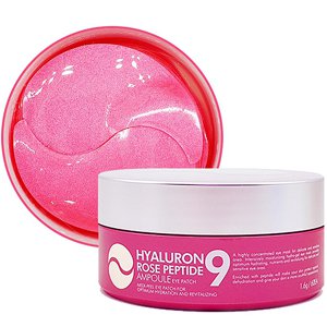 ������������ ����� � ��������� � ���������� ����� Medi-Peel Hyaluron Rose Peptide 9 Ampoule Eye Patch