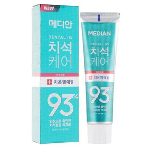 ������ ����� ��� �������������� ��������� � ���������� ����� �� ������ ���� Median Toothpaste Prevent Gingivitis