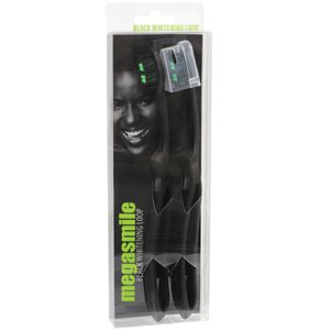 ����� ������ ����� ����� ��������� LOOP� (2��) Megasmile Black Whitening LOOP Toothbrush