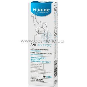 ������������� ���� ��� ���� ������ ���� Mincer Pharma Anti Allergic Sensitive Skin Rejuvenating Eye Cream �1104